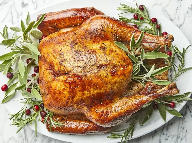 Christmas Festive Turkey Meal from Fresh on the Fly - Fresh On The Fly - Festive Family Style Dinner